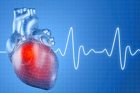 Hypertension, which has many causes, causes disturbances in the function of the heart. 